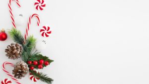 christmas-background-clipart-christmas-decorations-on-white-background