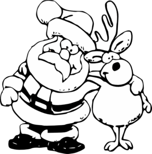 christmas-black-and-white-clipart