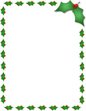 christmas-border-clipart-free-a-holly-and-leaves-border