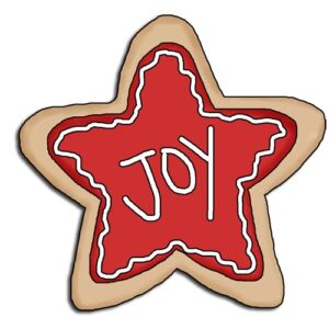 christmas-cookie-clipart-a-cookie-with-star-shaped-in-the-shape-of-letter-k
