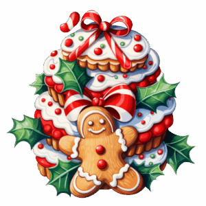 christmas-cookie-clipart-christmas-cookies-and-holly