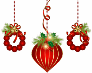 christmas-decorations-clipart-a-red-christmas-ball-with-bow-and-holly