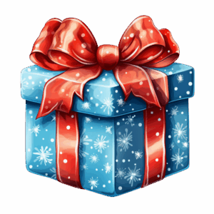 christmas-gift-clipart-a-blue-gift-box-with-red-ribbon-and-snowflakes