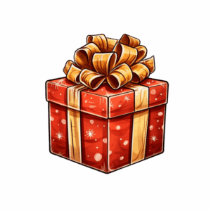christmas-gift-clipart-a-red-gift-box-with-gold-bow
