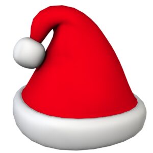 christmas-hat-clipart-a-santa-hat-with-white-background