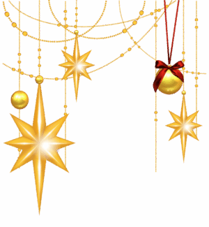 christmas-star-clipart-a-christmas-tree-with-gold-stars-and-red-ribbon