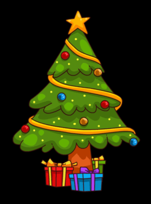 christmas-trees-clipart-a-christmas-tree-with-presents-and