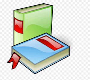 chromebook-clipart-a-book-with-red-ribbon-on-top