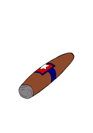 cigar-clipart-a-baseball-bat-with-red-and-blue-uniform