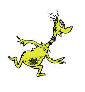 cindy-lou-who-clipart-a-yellow-dog-running-on-black-background