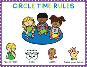 circle-time-clipart-a-poster-with-the-words-cremeles-and-picture-of-children