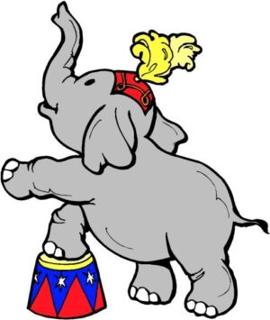 circus-clipart-an-elephant-playing-with-a-drum