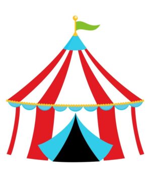 circus-tent-clipart-a-circus-tent-with-flag