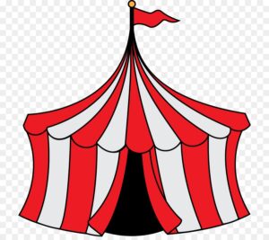 circus-tent-clipart-a-circus-tent-with-flag-on-top