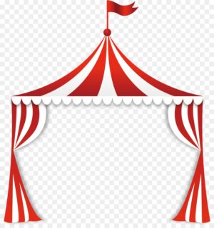 circus-tent-clipart-a-red-and-white-circus-tent-with-flag-on-top
