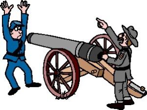 civil-war-clipart-a-cartoon-of-man-pushing-cannon