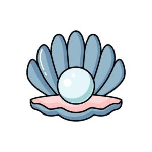 clam-clipart-a-blue-shell-with-pearl-inside