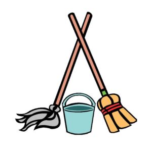 cleaning-supplies-clipart-a-broom-and-bucket-with