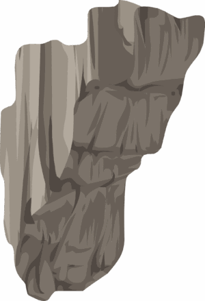 cliff-clipart-a-rock-with-black-background