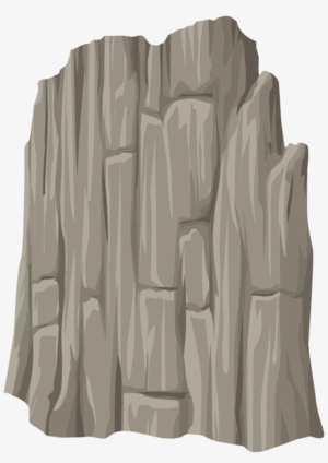 cliff-clipart-a-rock-with-white-background