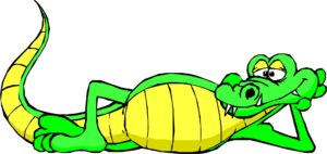 clipart-alligator-clipart-a-cartoon-turtle-with-yellow-shell