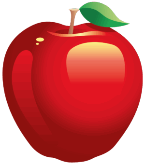 clipart-apple-an-apple-with-a-leaf-on-top-two