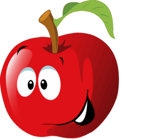 clipart-apple-an-apple-with-a-smiling-face