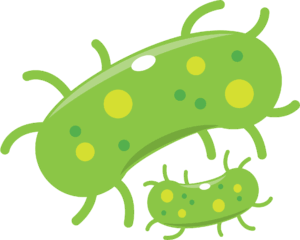 clipart-bacteria-clipart-a-green-and-yellow-bug-with-two-smaller-bugs