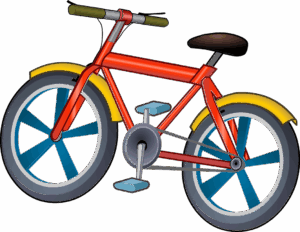 clipart-bike-a-red-bicycle-with-blue-wheel
