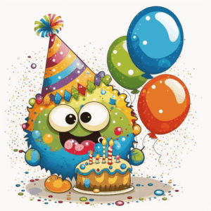 clipart-birthday-clipart-a-cartoon-monster-with-birthday-cake-and-balloons
