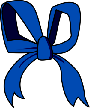 clipart-bow-clipart-a-blue-bow-with-black-background