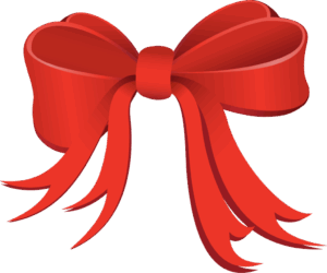 clipart-bow-clipart-a-red-bow-with-long-tail