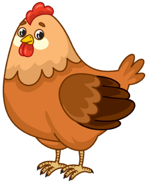 clipart-chicken-clipart-a-cartoon-chicken-with-red-head-and-yellow-beak