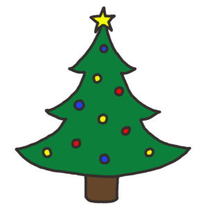 clipart-christmas-tree-a-christmas-tree-with-lights