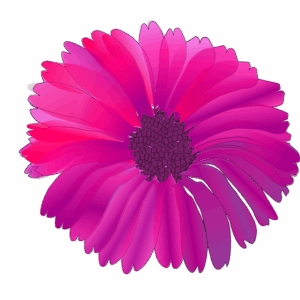 clipart-clipart-pink-flowers-a-pink-flower-with-black-center