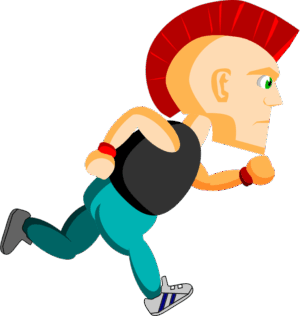 clipart-clipart-running-a-man-running-with-red-mohawk-on-his-head