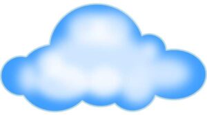 clipart-clouds-cliparts-a-blue-cloud-with-white-background