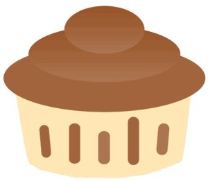 clipart-cupcake-clipart-a-cupcake-with-chocolate-on-top
