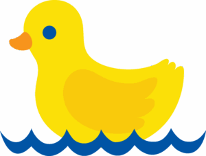 clipart-duck-a-yellow-rubber-duck-floating-in-the-water
