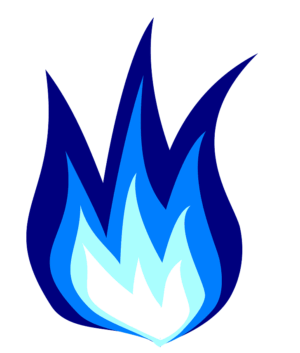 clipart-fire-a-blue-fire-with-white-background