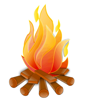 clipart-fire-a-campfire-with-logs-and-firewoods