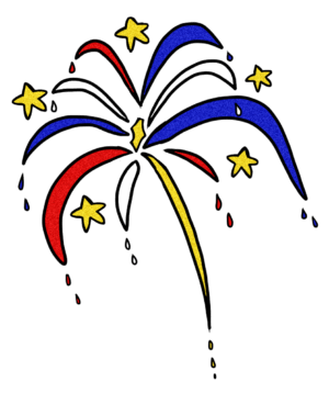 clipart-fireworks-a-fireworks-with-stars-and-cons