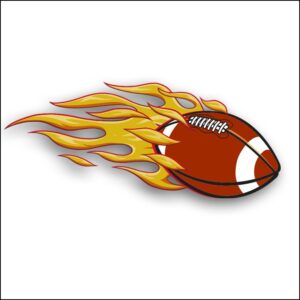 clipart-football-a-football-with-flames-on-it