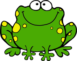 clipart-frog-clipart-a-green-frog-with-yellow-spots