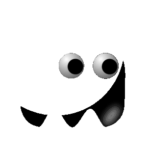 clipart-ghost-a-black-and-white-image-of-face