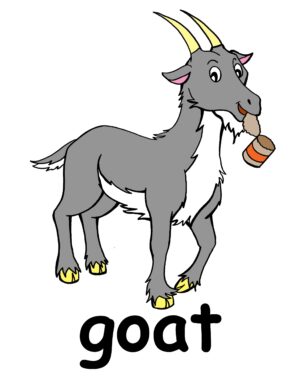 clipart-goat-clipart-a-goat-with-ball-in-its-mouth