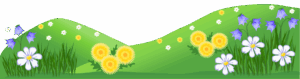 clipart-grass-a-mountain-with-flowers-and-grass