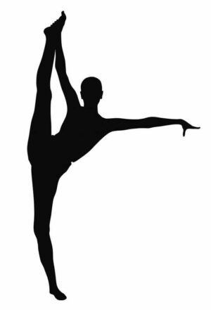 clipart-gymnastics-clipart-a-silhouette-of-woman-doing-yoga