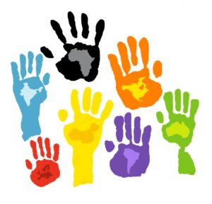 clipart-hands-a-group-of-hands-with-different-colors