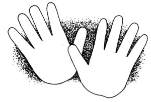 clipart-hands-a-pair-of-hands-with-black-and-white-background